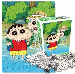 Crayon Shin-chan Jigsaw Puzzle 150 Pieces - What to Do in Summer