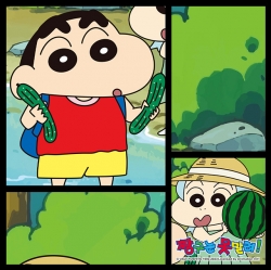Crayon Shin-chan Jigsaw Puzzle 150 Pieces - What to Do in Summer