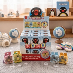 Pingu Mini Figure Random Keyring