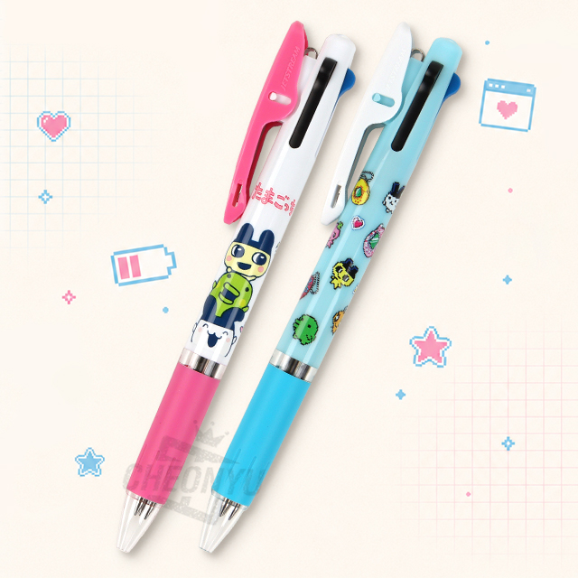 Tamagotchi JETSTREAM 3-color Pen 0.5mm