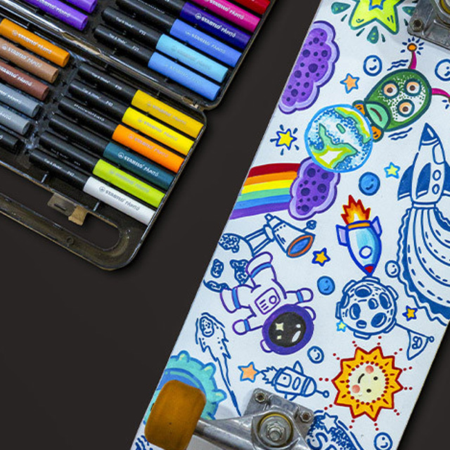 Painto Acrylic Marker 24-Color Set