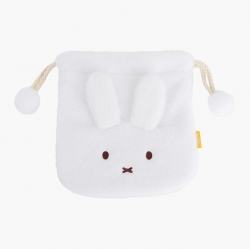 Miffy Drawstring Pouch White