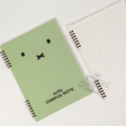Miffy Double Ring Campus Notebook, Random