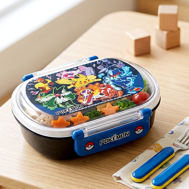 Pokemon 25 Dome-Shaped Round Single-Tier Lunch Box 360ml