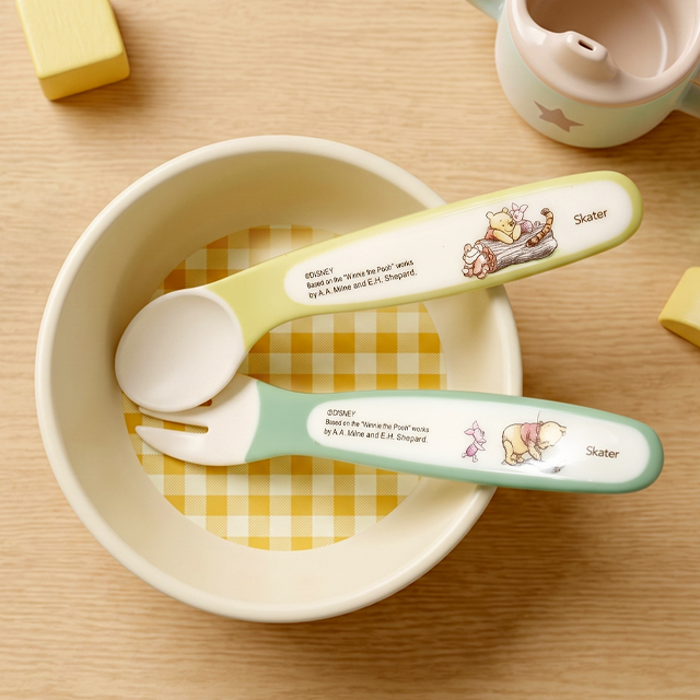 Winnie the Pooh Picnic Baby Spoon & Fork Set