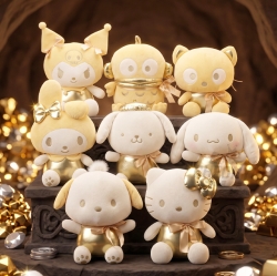 Pochacco Gold Large 45cm Plush Doll