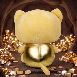 Choco Cat Gold Large 45cm Plush Doll