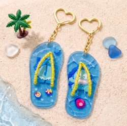 Sanrio Hot Summer Couple Sandal Keyring, Random