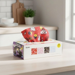 Sanrio Characters Pull-Out Microfiber Cleaning Towel