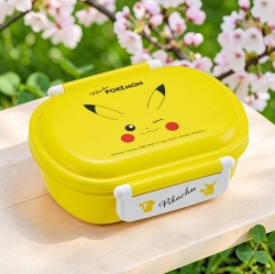 Pikachu 25 Dome-Shaped Round Single-Tier Lunch Box 360ml