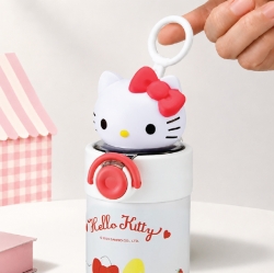 Hello Kitty Mascot Stainless Steel Straw Bottle 420ml