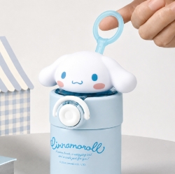 Cinnamoroll Mascot Stainless Steel Straw Bottle 420ml