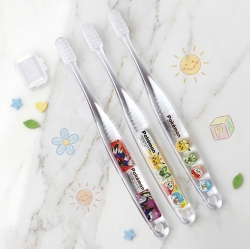 Pokemon 23 Kids Toothbrush Set 3-Piece with Caps STEP 3