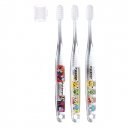 Pokemon 23 Kids Toothbrush Set 3-Piece with Caps STEP 3
