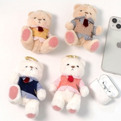 Dandy Bear Jointed Doll Keyring, Random