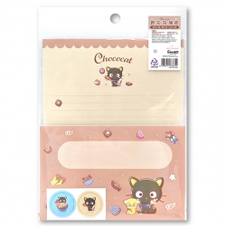 Choco Cat Letter Set