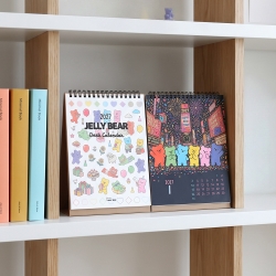 2027 Jelly Bear Desk Calendar