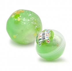 Green Orange Wax Squishy Cruch ball