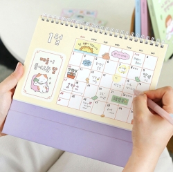 2027 Lucky Charm illustrated Mini Desk Calendar