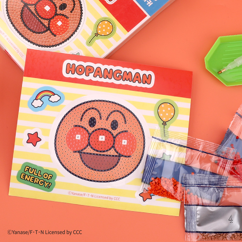Anpanman Diamond Painting Sticker