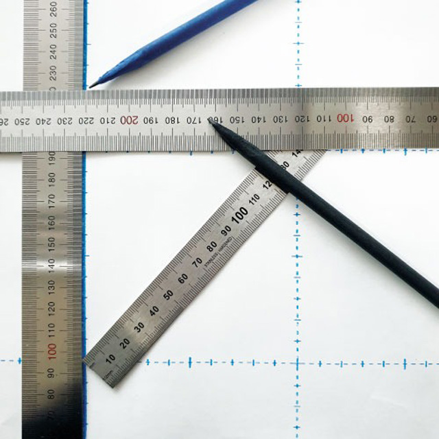 Floem Steel Ruler 30cm