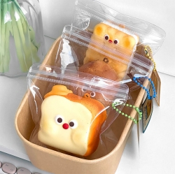 Squishy Chewy Random Snack Squishy Keyring (8pcs)