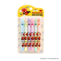 Anpanman Sequin Highlighter 6-Color Set