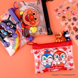 Anpanman Clear Slim Pouch
