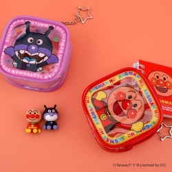 Anpanman Square Clear Pouch Set