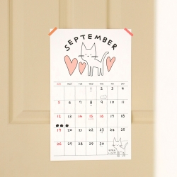 2027 Doodle Wall Calendar