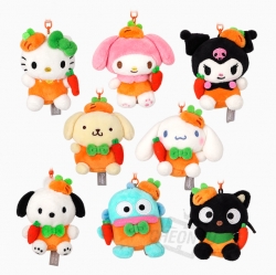 Sanrio Carrot Costume Plush Bag Charm 8cm