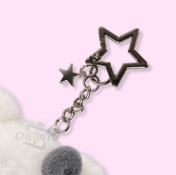 Sanrio Hello Kitty Couple Monotone Bag Charm 5cm