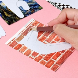 Chameleon Sticker Set Character Deco Planner Sticker, Random