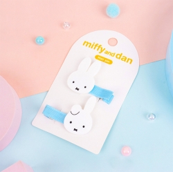 Miffy Dan Hair Clip 2pcs Set Hairpin