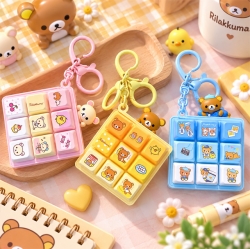 Rilakkuma 9-Key Keyboard Keyring