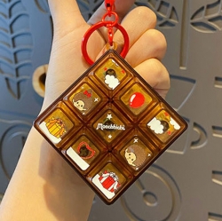 Monchhichi 9-Key Keyboard Keyring