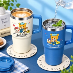 Rilakkuma Stainless Steel Straw Tumbler