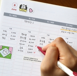 2027 The temperature of the day Cash Book (Cover)