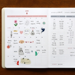 2027 The temperature of the day Cash Book (Cover)