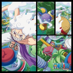 One Piece 150 Gear 5 - Sun God Nika fly