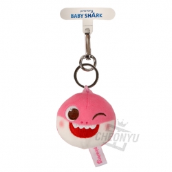 Pinkfong Mommy Shark Face Multi Bag Charm 5cm