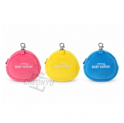 Pinkfong Mommy Shark Face Pouch 10cm