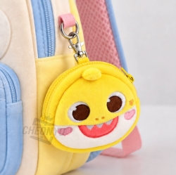 Pinkfong Daddy Shark Face Pouch 10cm