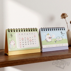 Long-tailed tit 2027 Mini Desk calendar, Random