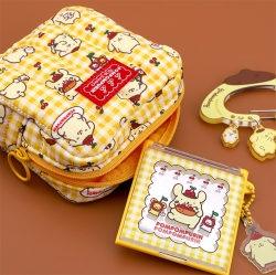 Pompompurin 30th Anniversary Quilted Square Pouch