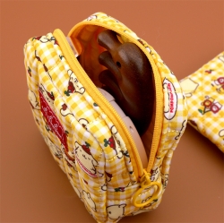 Pompompurin 30th Anniversary Quilted Square Pouch