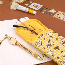 Pompompurin 30th Anniversary Quilted Flat Pouch