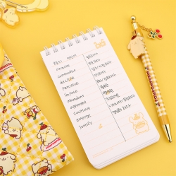 Pompompurin 30th Anniversary Top Spiral Notepad