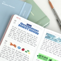 2027 Brilliant Daily Planner Diary