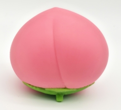 Peach Crunch Squishy Fidget Toy Stress Relief Toy